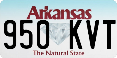 AR license plate 950KVT