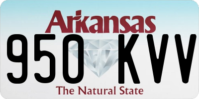 AR license plate 950KVV