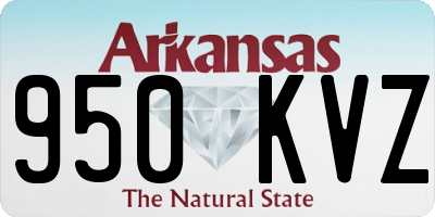 AR license plate 950KVZ