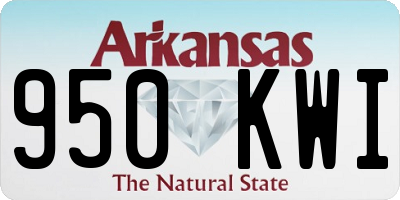 AR license plate 950KWI