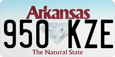 AR license plate 950KZE