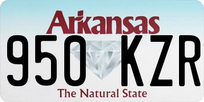 AR license plate 950KZR