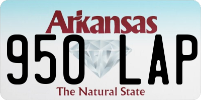 AR license plate 950LAP