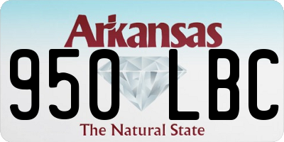 AR license plate 950LBC