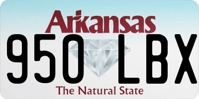 AR license plate 950LBX