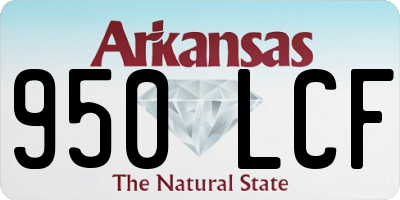 AR license plate 950LCF