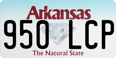 AR license plate 950LCP