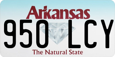 AR license plate 950LCY