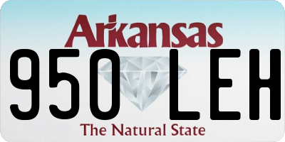 AR license plate 950LEH