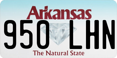 AR license plate 950LHN