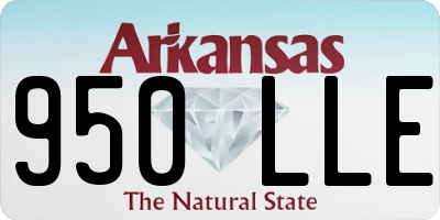 AR license plate 950LLE