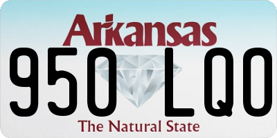 AR license plate 950LQO