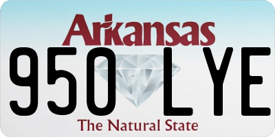 AR license plate 950LYE