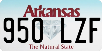 AR license plate 950LZF