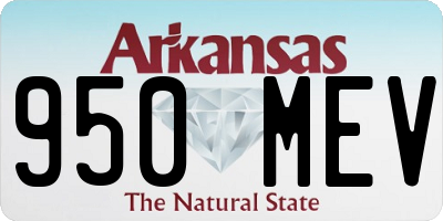 AR license plate 950MEV