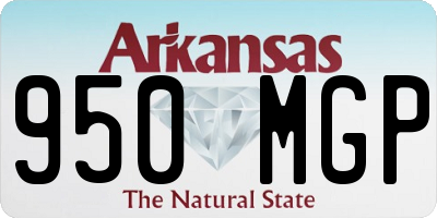 AR license plate 950MGP