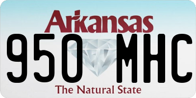 AR license plate 950MHC