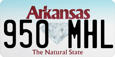 AR license plate 950MHL