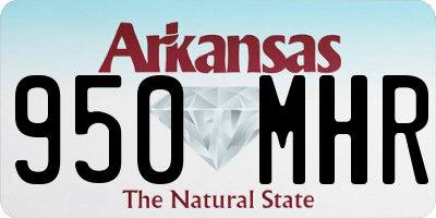 AR license plate 950MHR