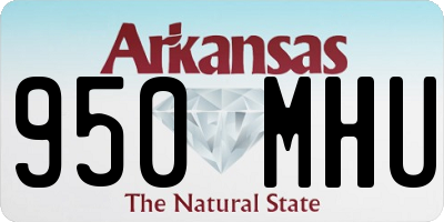 AR license plate 950MHU