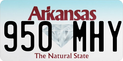 AR license plate 950MHY