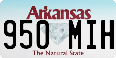 AR license plate 950MIH
