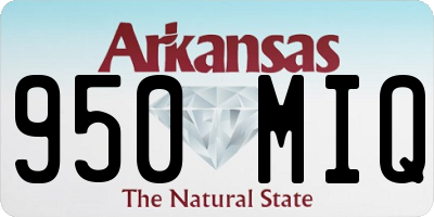 AR license plate 950MIQ