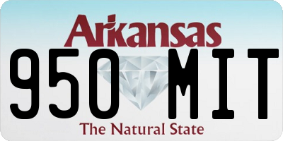 AR license plate 950MIT