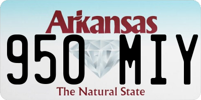 AR license plate 950MIY