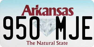 AR license plate 950MJE
