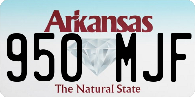 AR license plate 950MJF