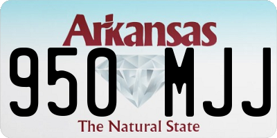 AR license plate 950MJJ