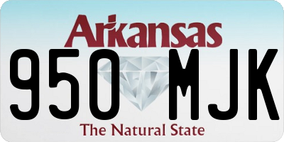 AR license plate 950MJK