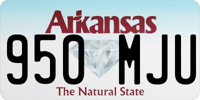 AR license plate 950MJU