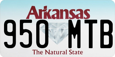 AR license plate 950MTB