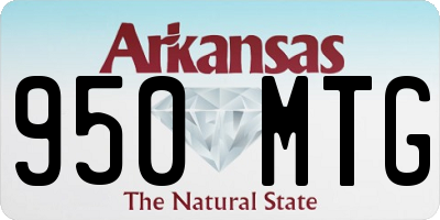 AR license plate 950MTG