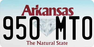 AR license plate 950MTO