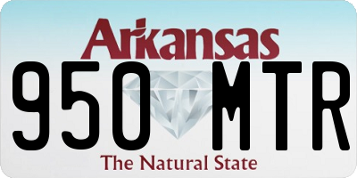 AR license plate 950MTR