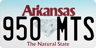 AR license plate 950MTS