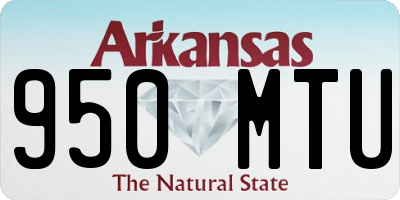 AR license plate 950MTU
