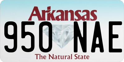 AR license plate 950NAE