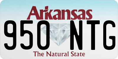 AR license plate 950NTG