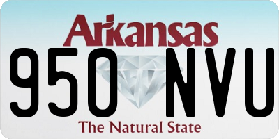 AR license plate 950NVU