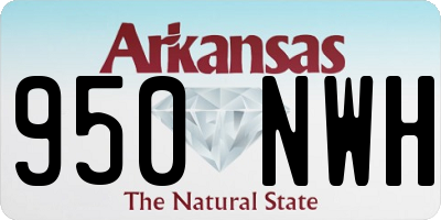 AR license plate 950NWH