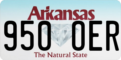 AR license plate 950OER