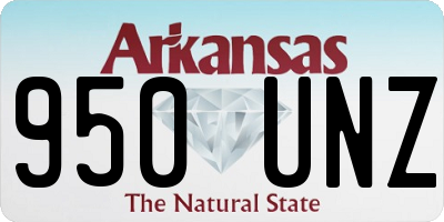AR license plate 950UNZ