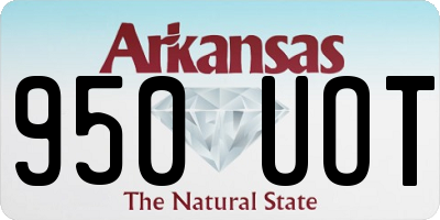 AR license plate 950UOT