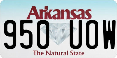 AR license plate 950UOW