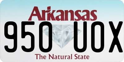 AR license plate 950UOX