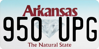 AR license plate 950UPG